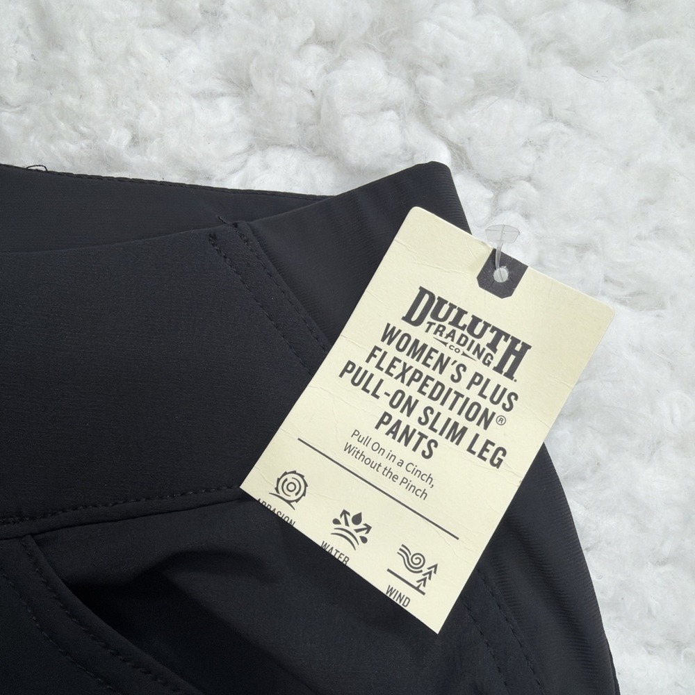 Duluth Trading Women's Plus Pants "Flexpedetion" Nylon Utility Stretch Sz 20Wx29